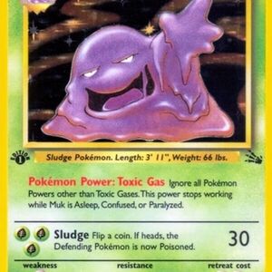 Pokemon Trading Card - Holographic Muk